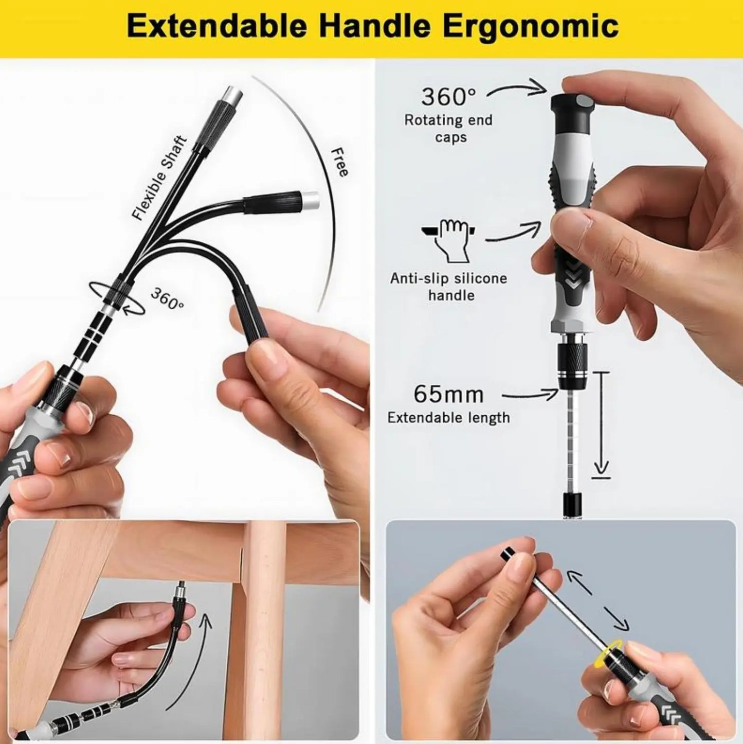 ๐ ๏ธ 132-in-1 Precision Screwdriver Tool Kit
