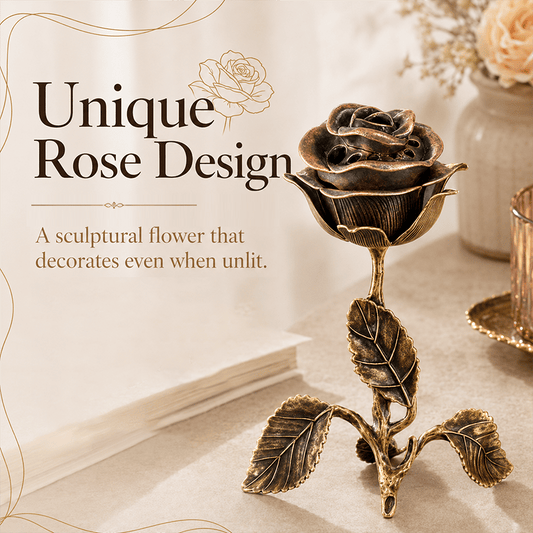 🌹Vintage Rose Incense Burner