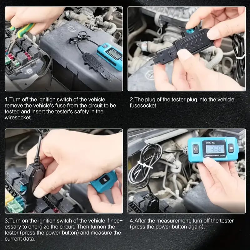 🚗✨汽车电路故障探测器