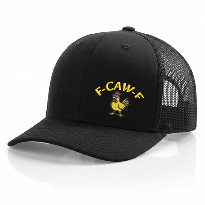 F-CAW-F 刺绣高品质可调节平沿帽