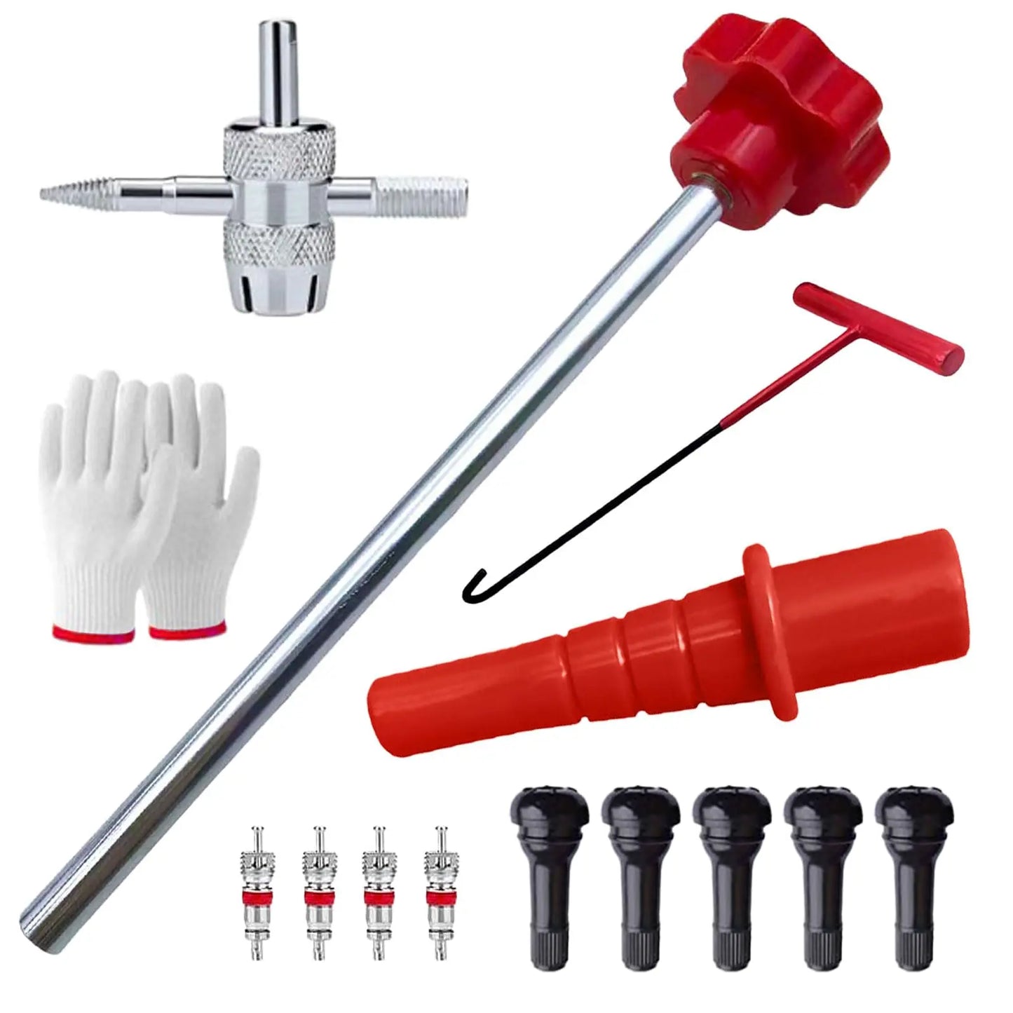 TYIIPLUS™ 14件套快速更换轮胎气门嘴工具包