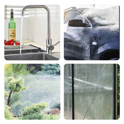 可调节金属喷嘴花园水管洒水器