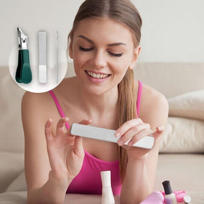 Premium 3-Piece Eagle Beak Nail Clipper Set