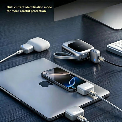 🔋 USB-C Smart Auto Stop Charging Adapter (140W Fast Charging)