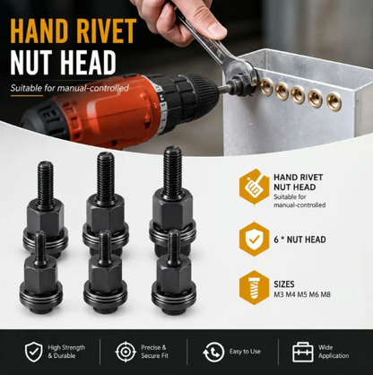 Carbon Steel Rivet Nut Tool Set