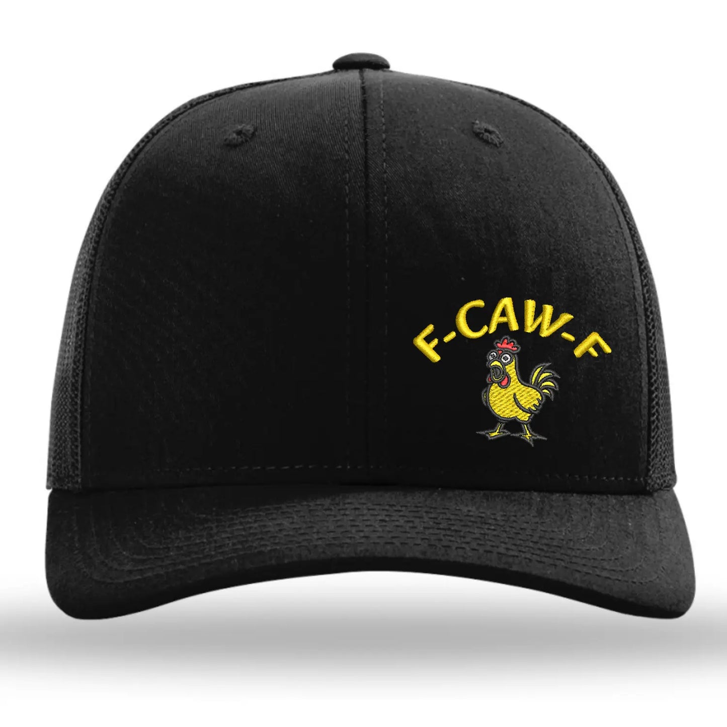 F-CAW-F 刺绣高品质可调节平沿帽