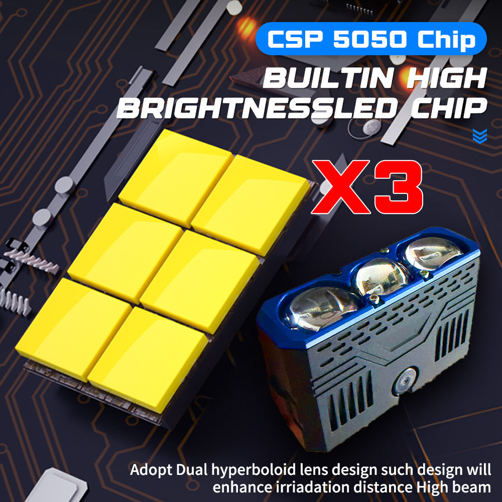 30000流明超亮LED汽车射灯 – 远近光，IP68防水越野驾驶灯