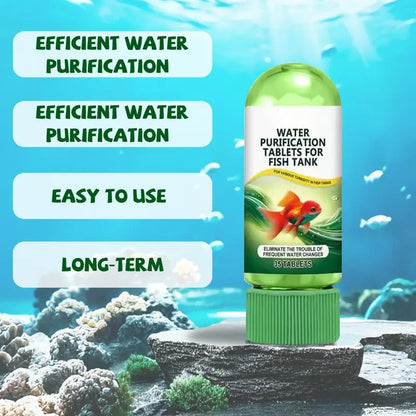 🧪鱼缸水净化片 | 生物安全泡腾配方，让鱼缸水清澈透亮