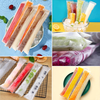100支食品级一次性冰棒袋