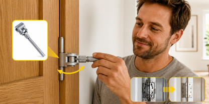 Vertex Adjustable Door Hinge Wrench – Heavy-Duty Hinge Alignment Tool