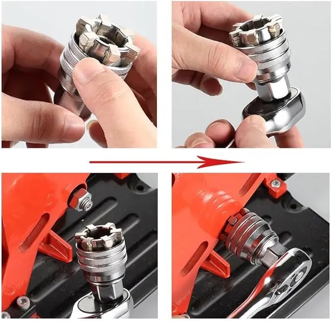🛠️多功能万用套筒扳手工具